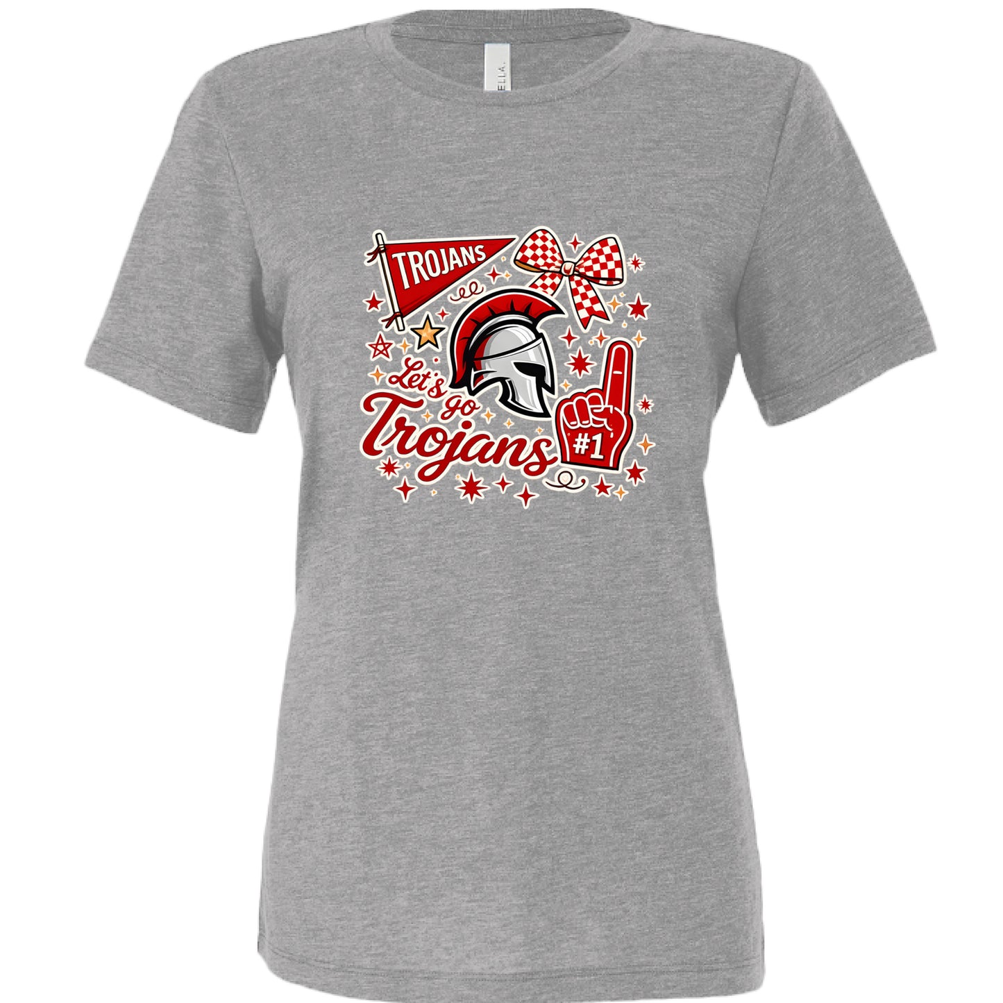 ATH GREY TRIBLND - FRONT